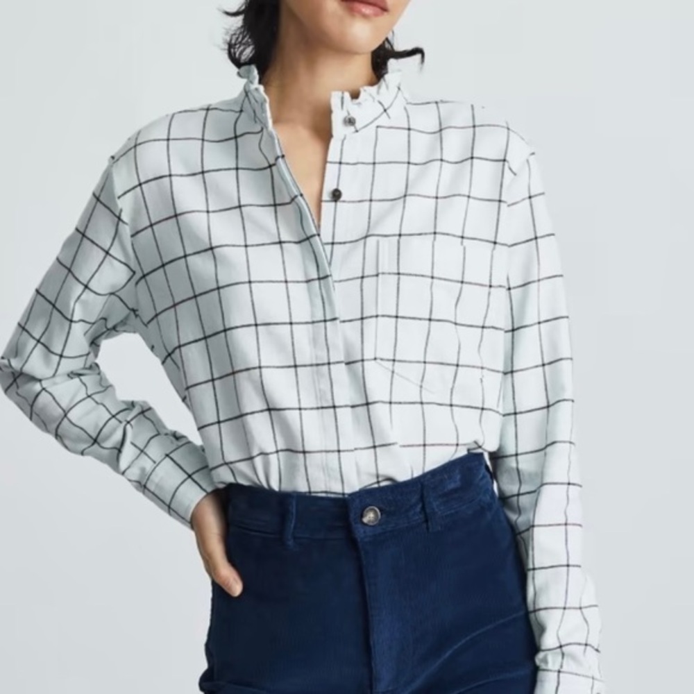 Everlane Organic Flannel Shirt NWT